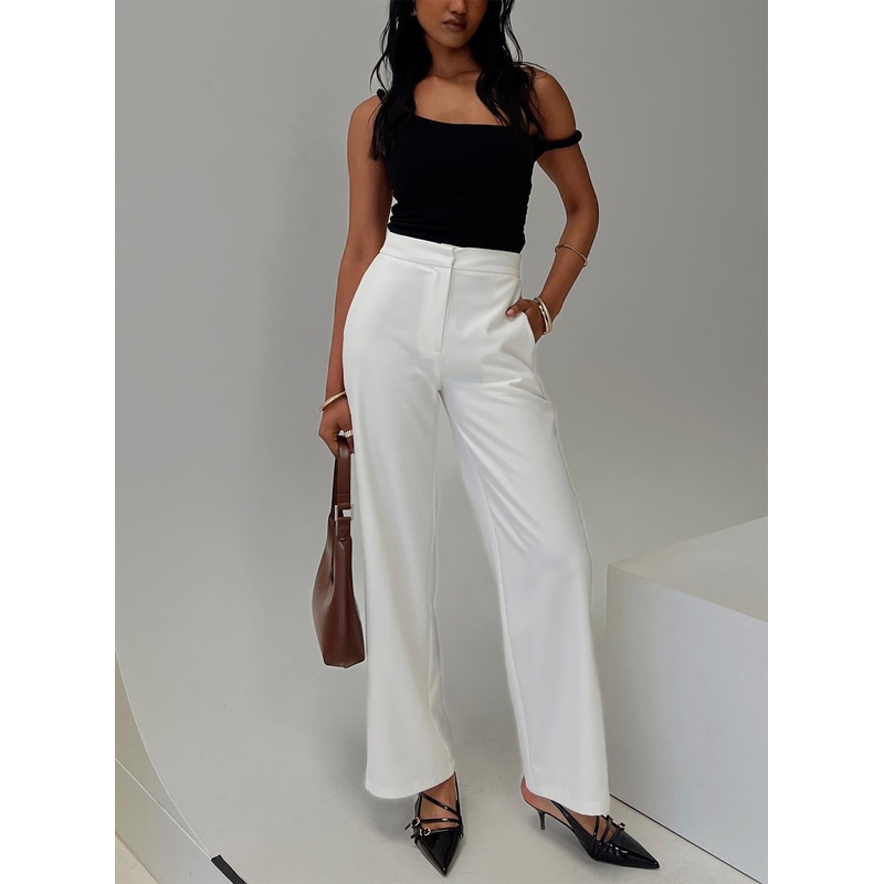 Burnette Pants White