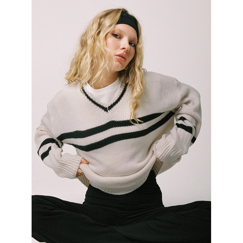 Mystique Knit Sweater Cream