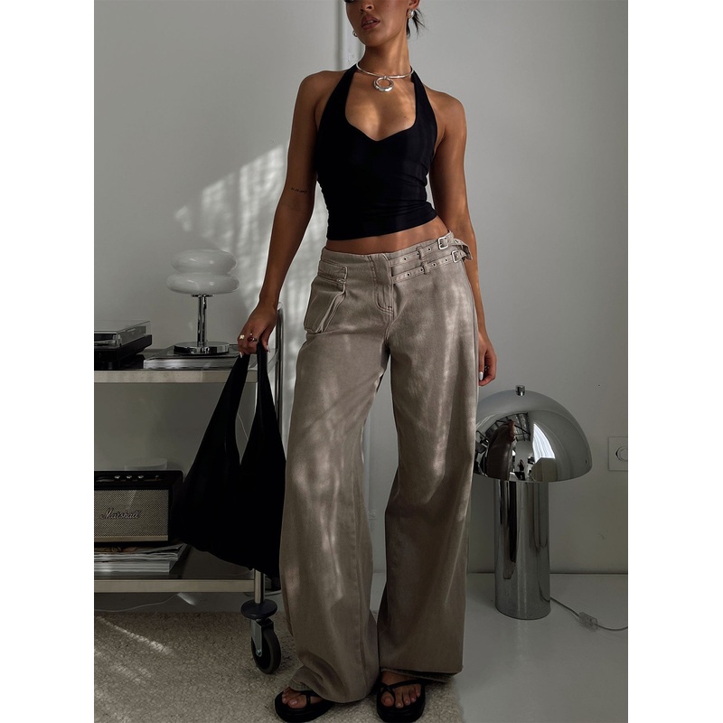 Paltrow Cargo Jeans Washed Brown