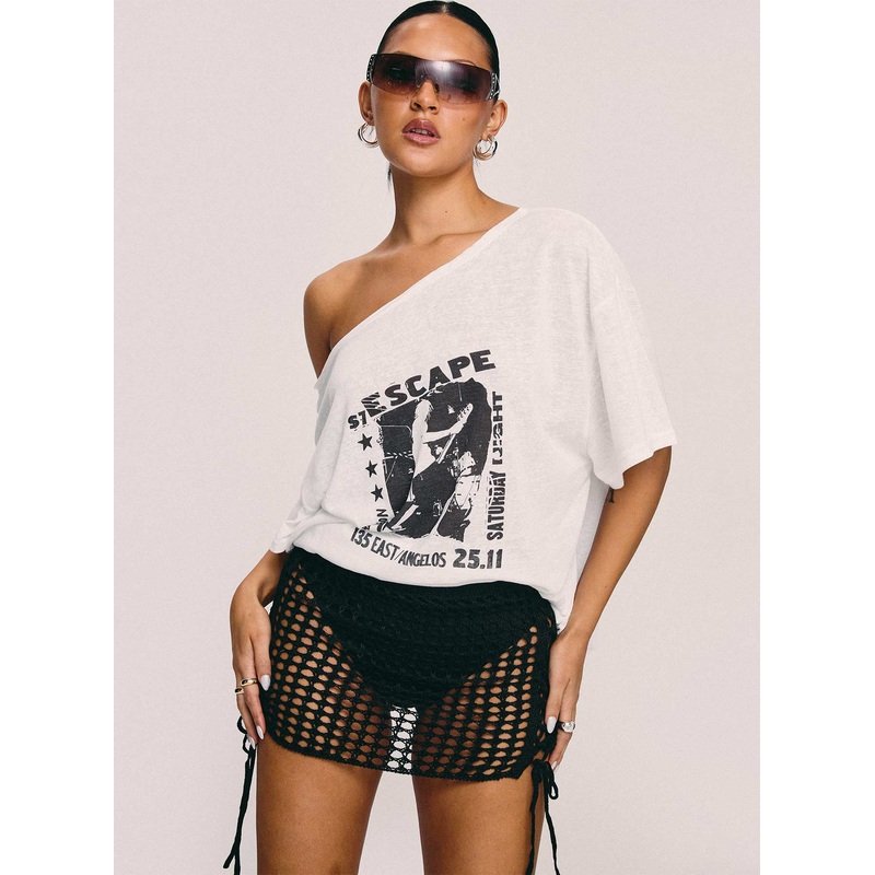 Rapturous Mini Skirt Black