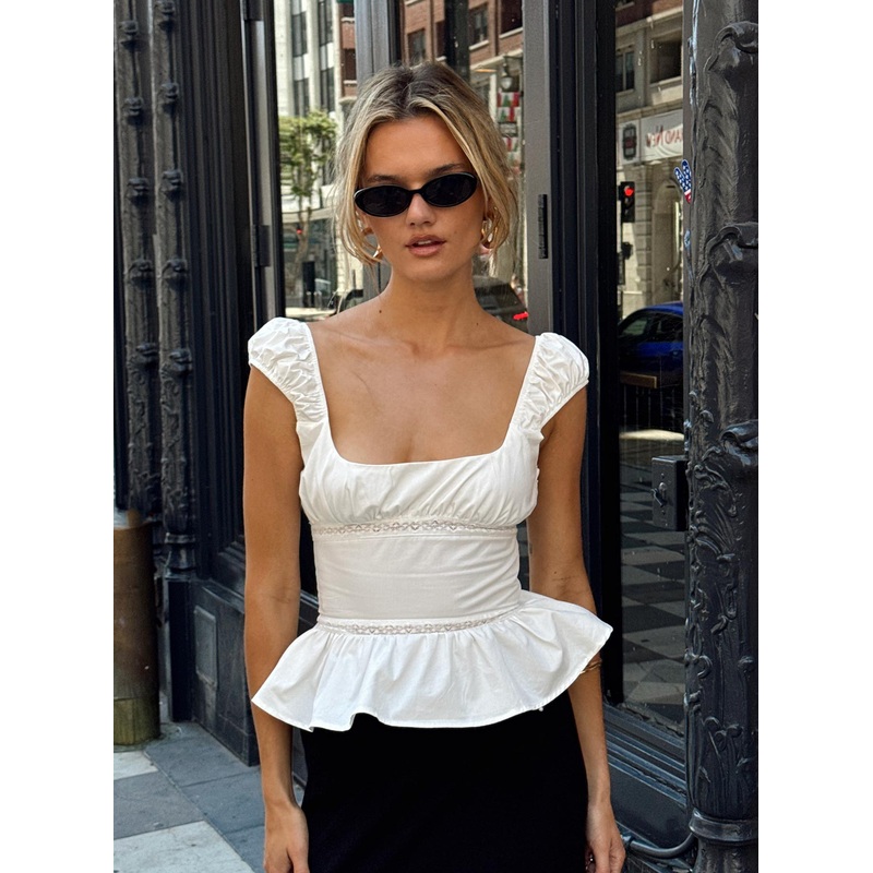 Somi Top White