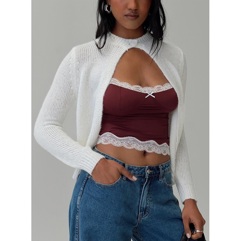 Torchwood Knit Cardigan White