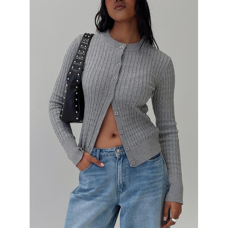 Waldor Long Sleeve Top Grey