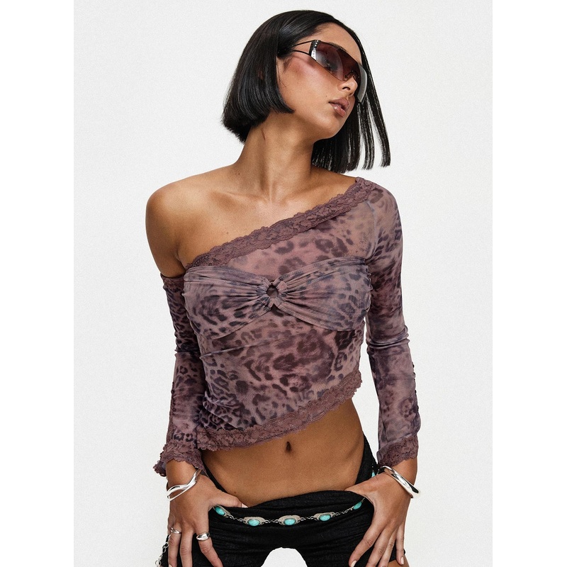 Empty Space Top Leopard