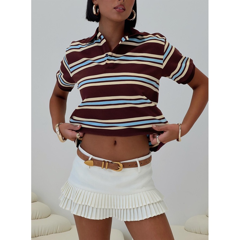 Leisure Polo Chocolate Multi