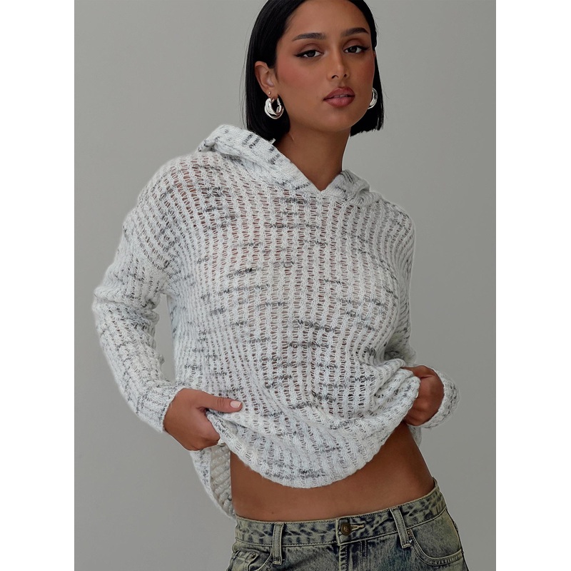 Magaly Knit Sweater Grey