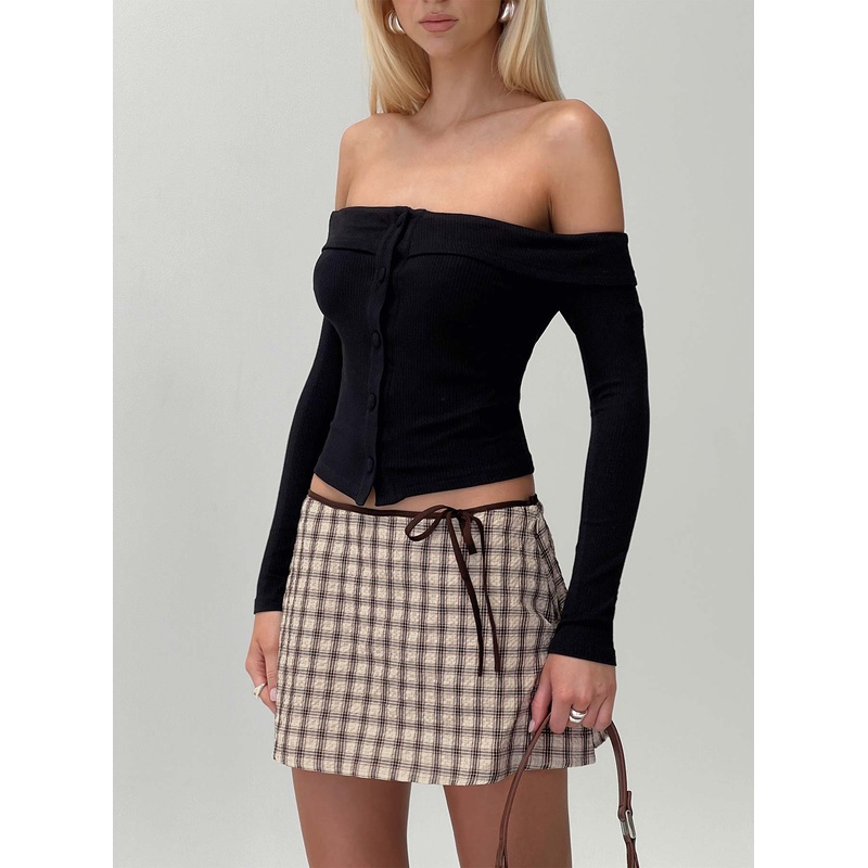 Kingy Long Sleeve Top Black