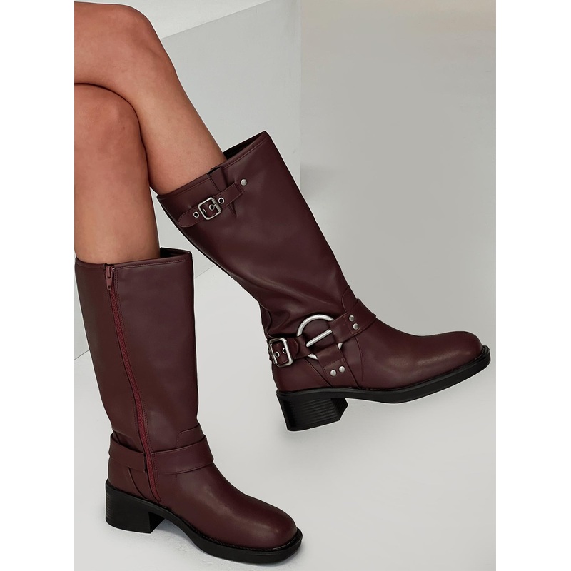 Therapy Sultan Boots Cherry