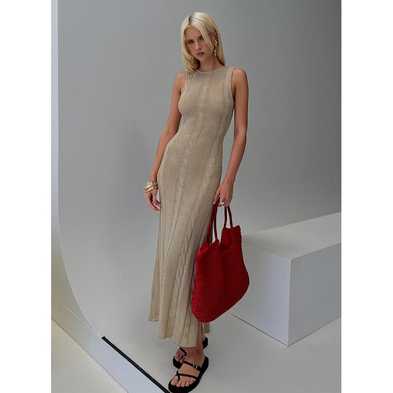 Tijuana Maxi Dress Cream
