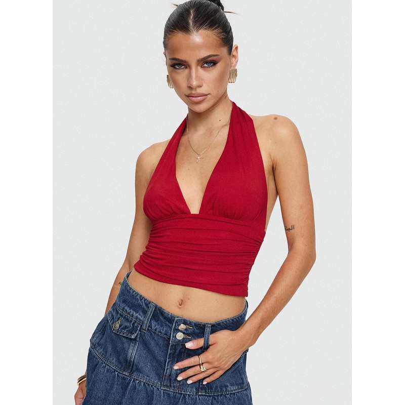 Love Coast Top Red