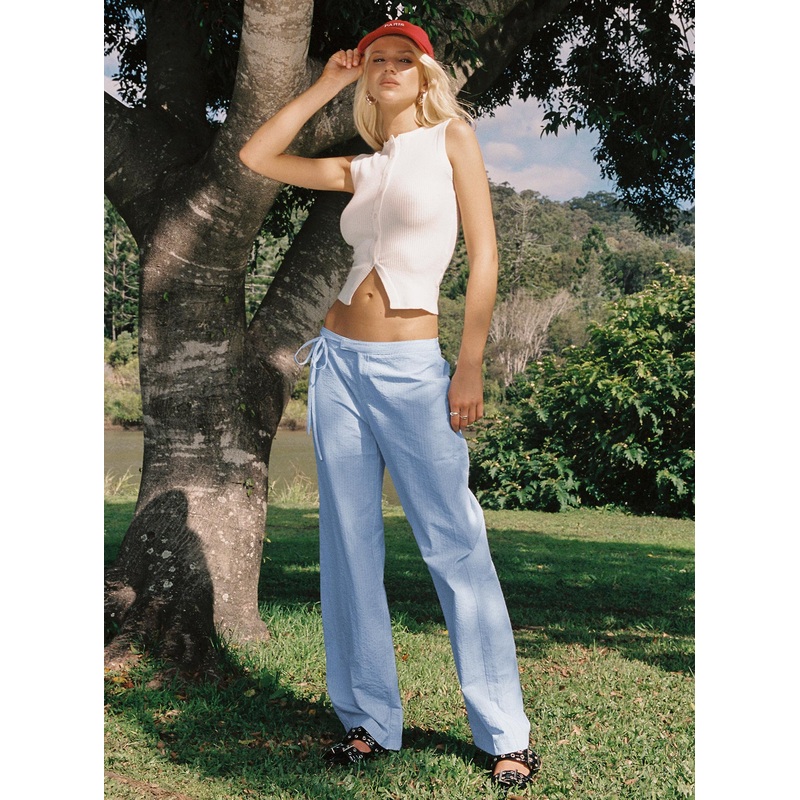 Solia Pants Blue Stripe