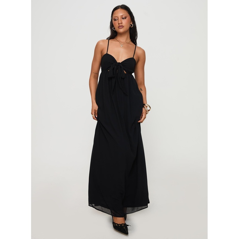 Granno Maxi Dress Black