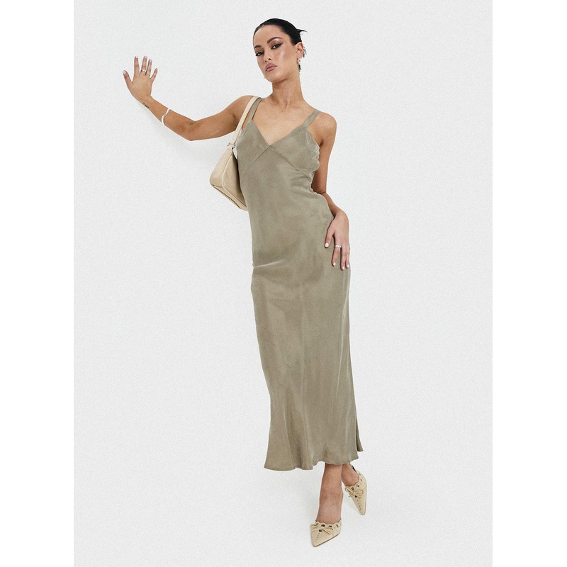 Laurette Maxi Dress Sage