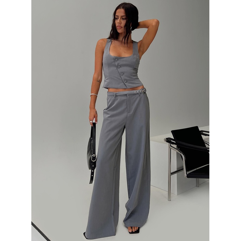 Miku Pants Charcoal
