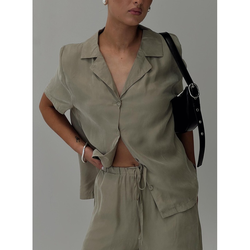 Tranquilis Shirt Olive Green
