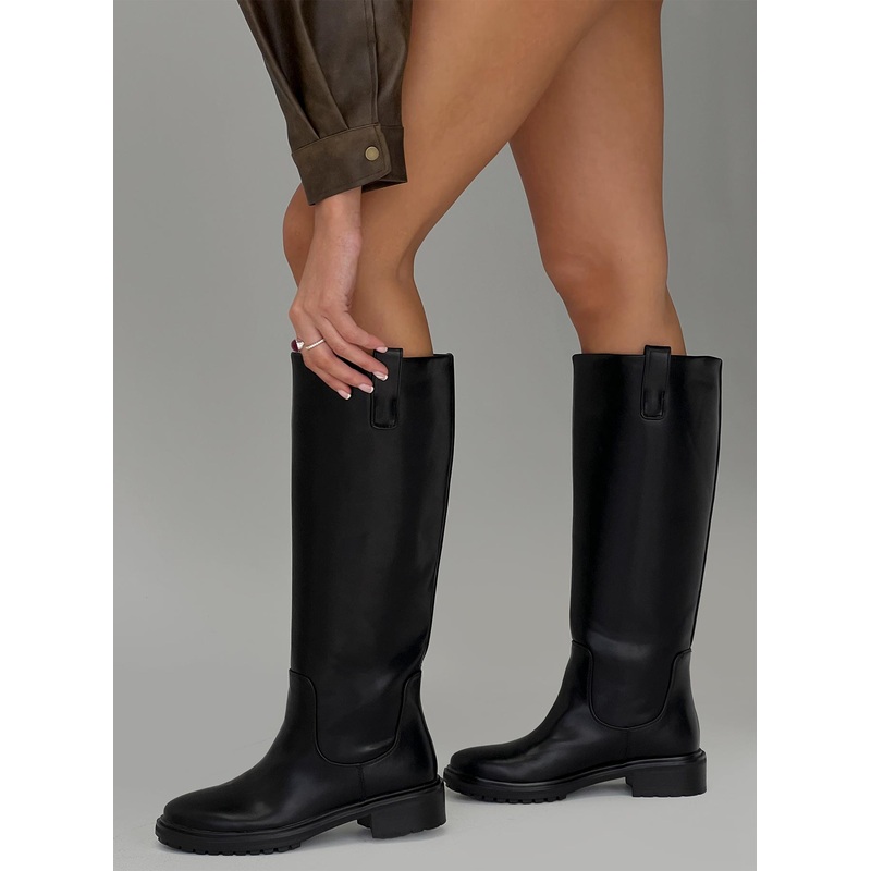 Billini Yarley Knee High Boots Black