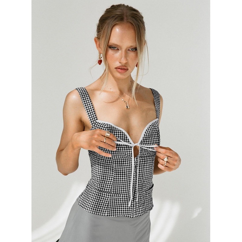 Armoire Gingham Top Multi