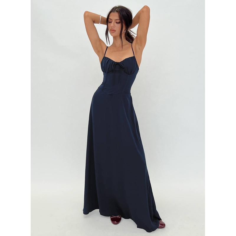 Eleanora Maxi Dress Navy