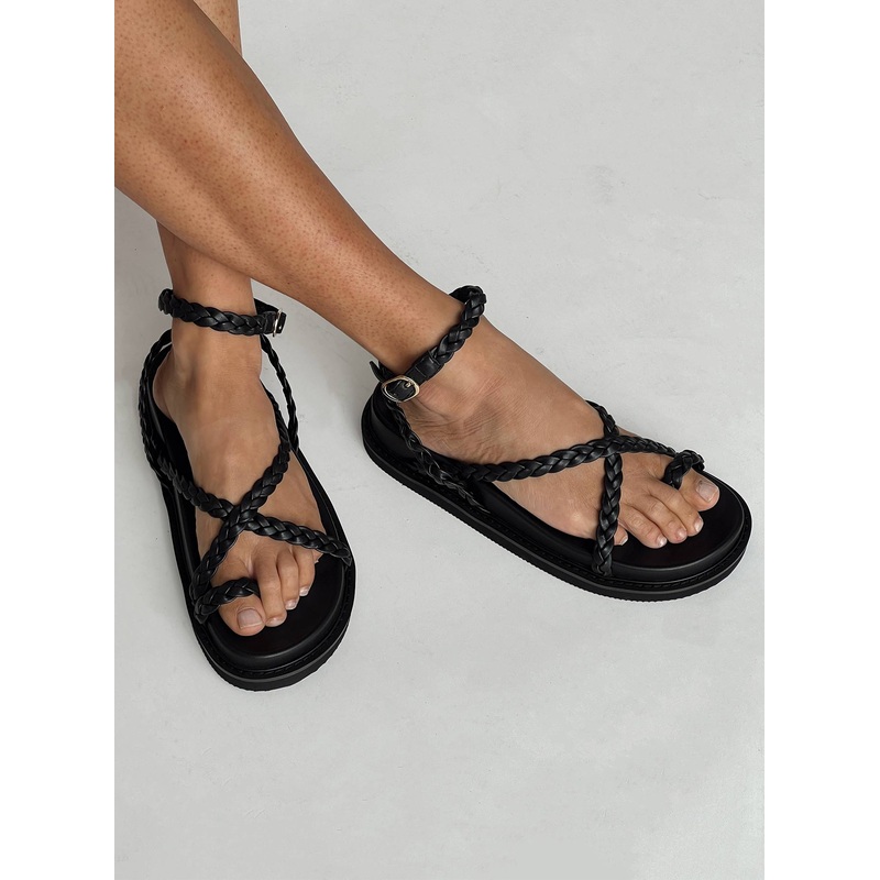 Mihir Sandals Black