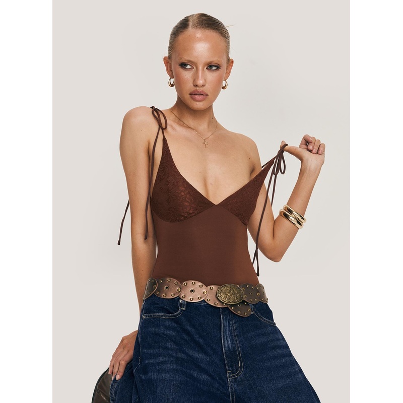 Prichard Bodysuit Brown