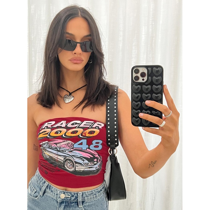 Valentina iPhone Case Black
