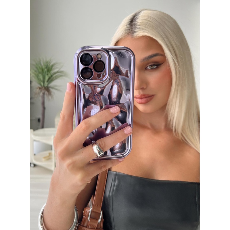 Dark Moon Iphone Case Purple