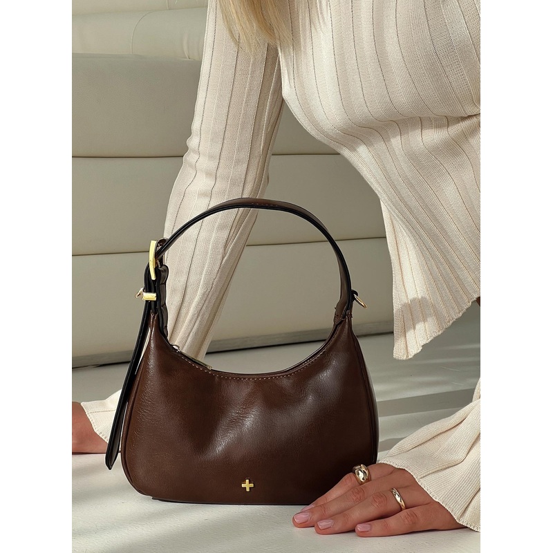 Gigi Shoulder Bag Chocolate