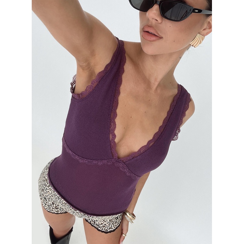 Julien Top Mauve