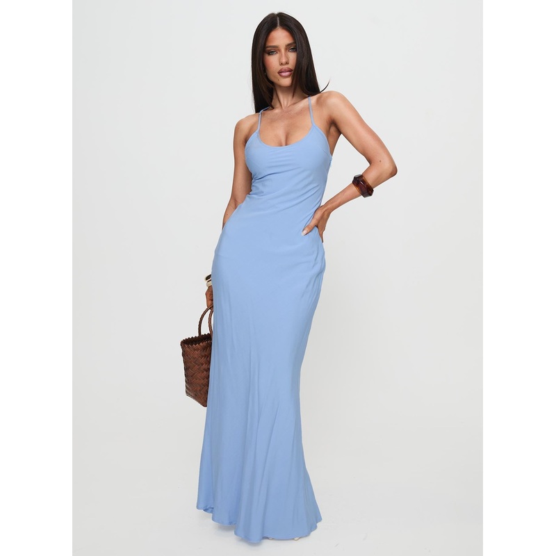 Doley Maxi Dress Blue