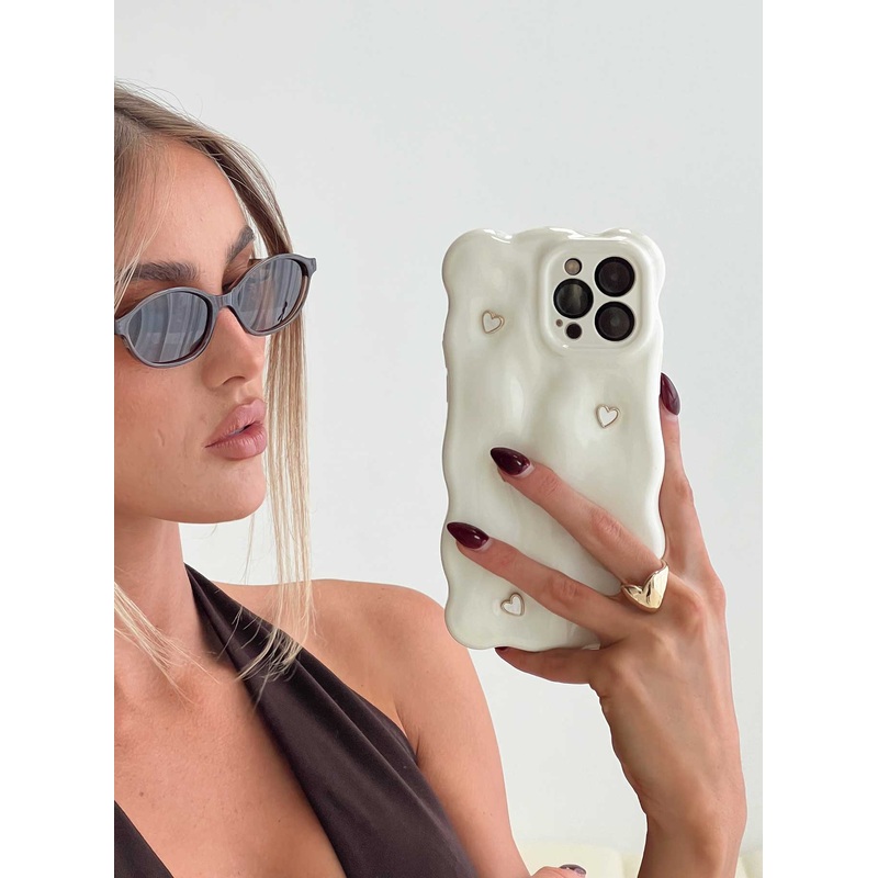 Hit Different Iphone Case Cream