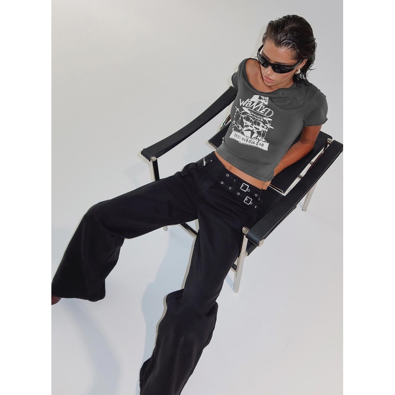 Paltrow Cargo Jeans Black
