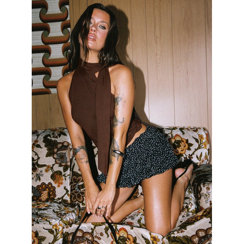 Bebe Mini Skort Onyx Polka