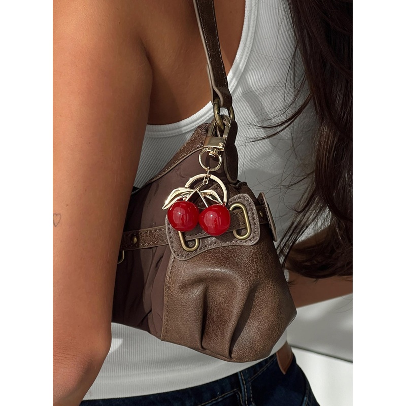 Cherry Berry Key Chain Gold