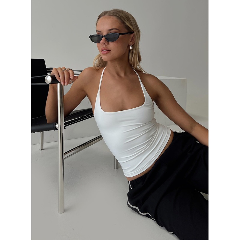 Ezekiel Nylon Top White
