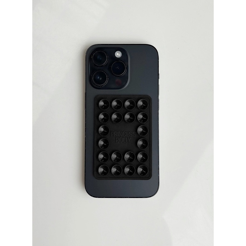 Phone Suction Plate Black