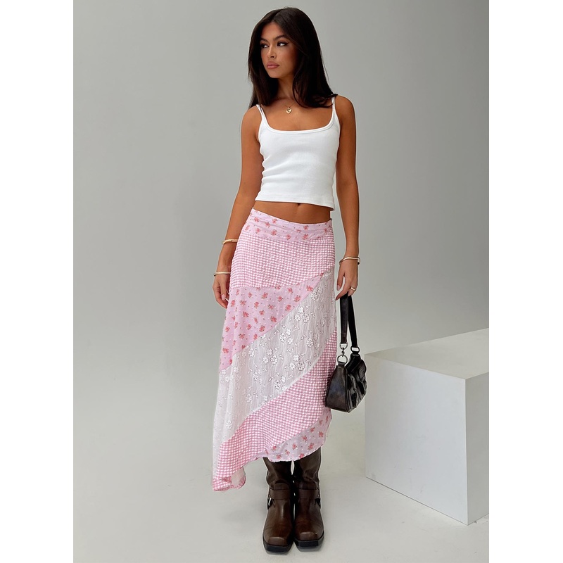 Rennar Maxi Skirt Multi Petite