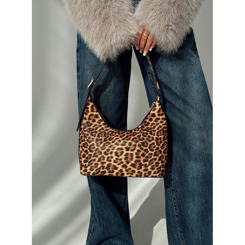 Glazier Shoulder Bag Leopard