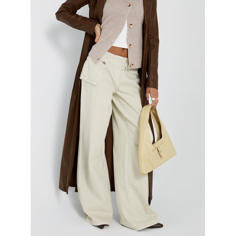 Paltrow Cargo Jeans Cream