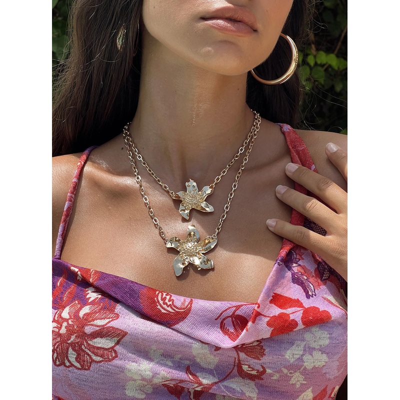 See You Soon Necklace Gold