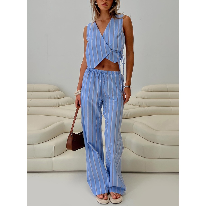 Raychel Set Blue Stripe