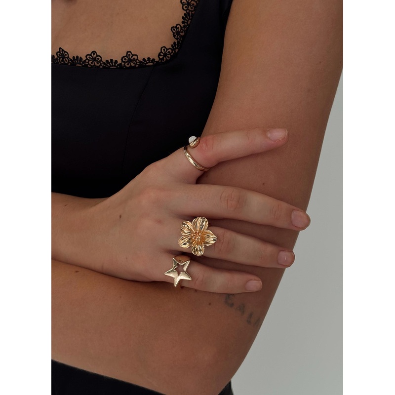 Basilia Ring Pack Gold
