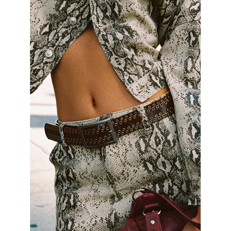 Prolifically Belt Dark Brown