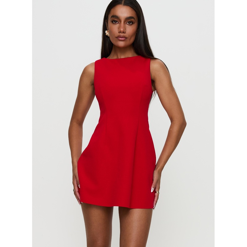 Anse Mini Dress Red