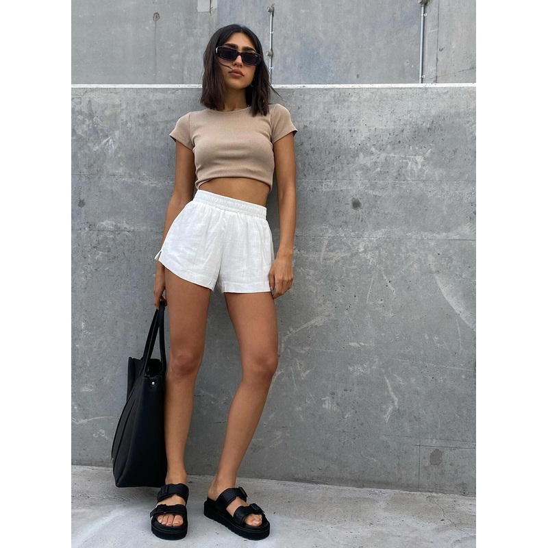Beach House Shorts White