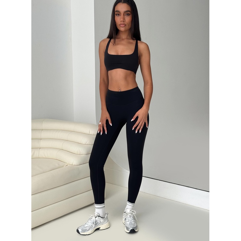 Dellah Ruched Back Leggings Black