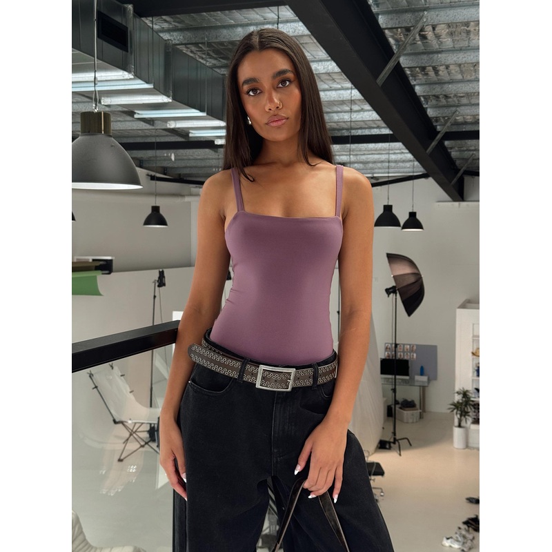 Off Stage Bodysuit Purple