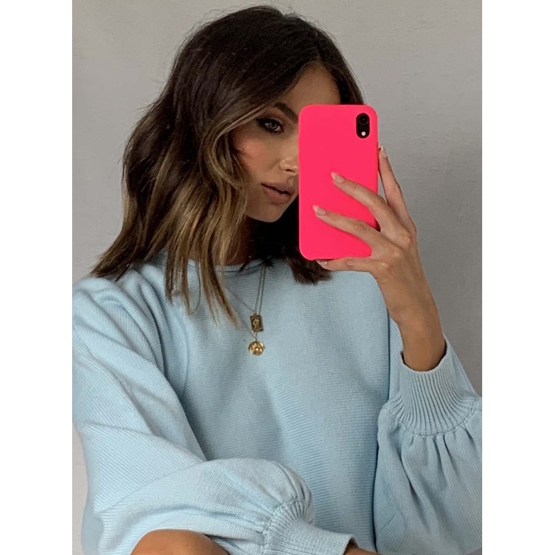 The Classic iPhone Case Neon Pink