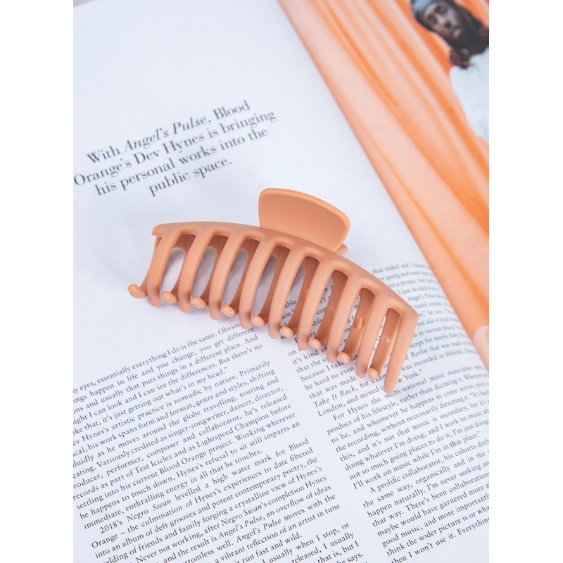 Watch Me Hair Clip Peach