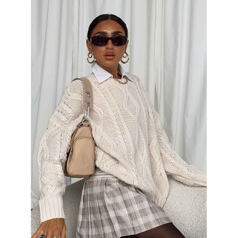 Anaya Oversized Sweater Beige