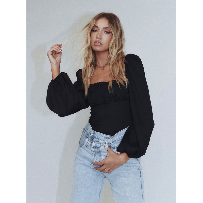 Laura Bodysuit Black